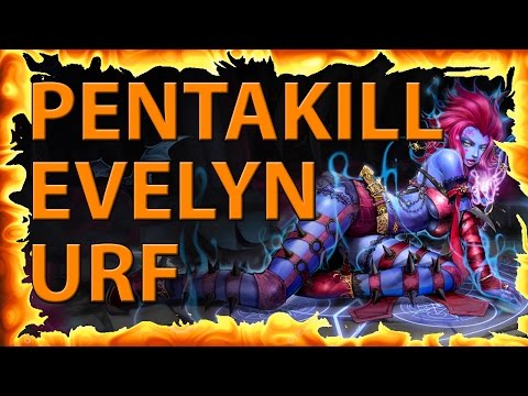 [LoL] Evelynn URF-mode Pentakill - Gold