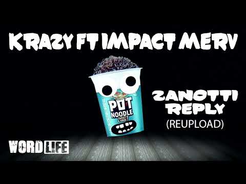 KRAZY & IMPACT MERV - ZANOTTI REPLY DISS TRACK (AUDIO RE-UPLOADED) EMINEM -  REAL SLIM SHADY REMIX