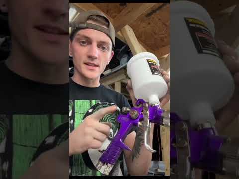 How to: $15 Harbor Freight Gun Part. 1  #paint #harborfreight #shorts