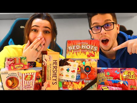 KENDAL E CARLY MANGIANO LE CARAMELLE AMERICANE