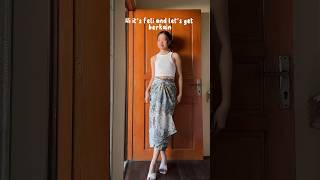 Download lagu How to tie wrap skirt (look 1) mp3