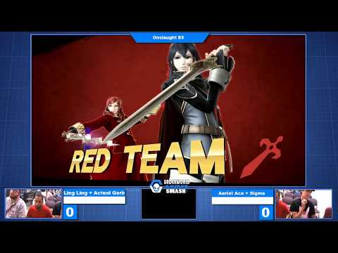 Onslaught 83 - Doubles Loser's Finals: LingLing + Actual Garbage vs AerialAce + Sigma