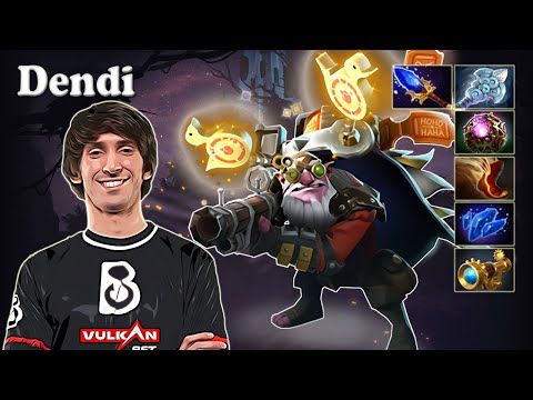 Dendi - Sniper Support | Dota 2 7.29d Gameplay