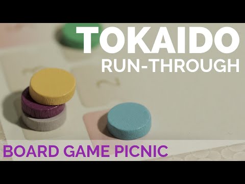 Tokaido Board Game Run-Through