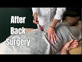 Relaxing Medical ASMR Chiropractic Care After Back Surgery