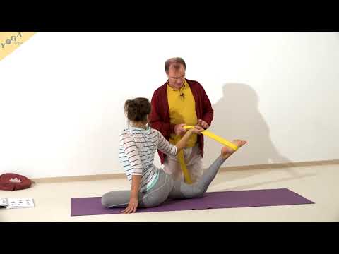 Taube mit Gurt - Yoga Asana Lexikon