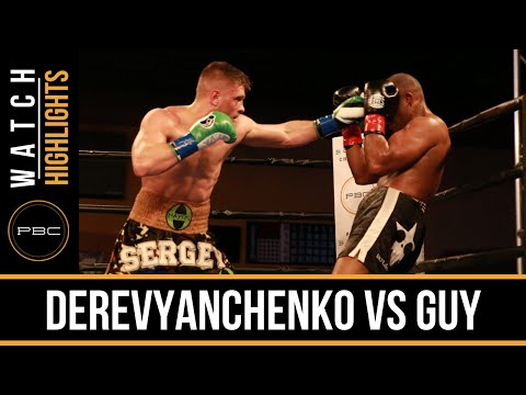 Derevyanchenko vs Guy HIGHLIGHTS: Mar. 15, 2016 - PBC on FS1