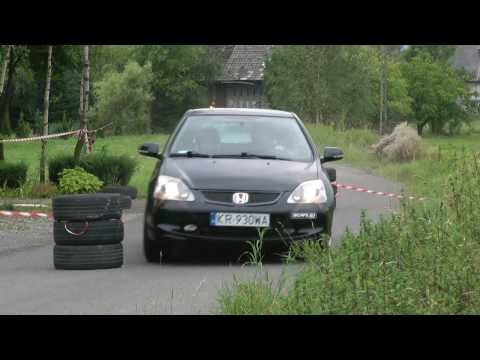 1 RallySprint Wiśniowa 2013 - Krzysztof Dominik / Piotr Pachacz - Honda Civic Type-R