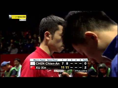 2014 WTTTC (MT-SF/CHN-TPE/m1) XU Xin - CHEN Chien-An [HD] [Full Match/Chinese]