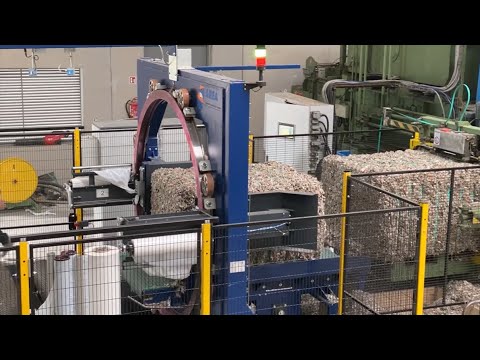 Filmeuse orbitale automatique de balles de déchets Matrix 180