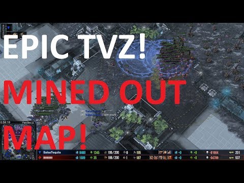 Starcraft 2 - MINED OUT MAP! - TvZ - uThermal vs Bly on Para Site