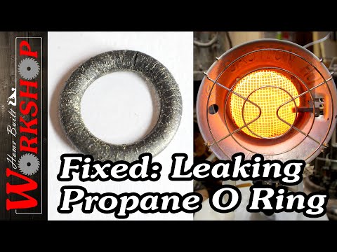 Fixed: Replace a bad O Ring on a Propane Fitting