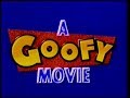 Goofy Na Wakacjach 1995 A Goofy Movie Zwiastun VHS