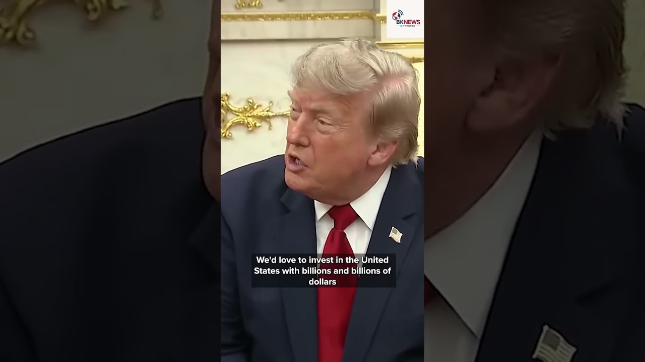 Trump's Strait Security Remark Sparks Global Debate 🌍#Shorts #BreakingNews #WorldNews