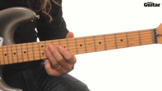 How to play Van Halen  The Trouble With Never riff