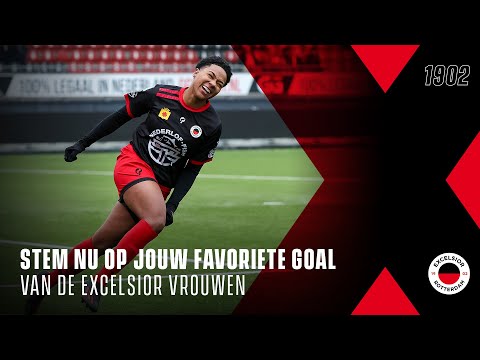 🗳️ 𝙎𝙏𝙀𝙈 & 𝙒𝙄𝙉! | Wat is jouw favoriete goal van de Excelsior Vrouwen in de eerste seizoenshelft?