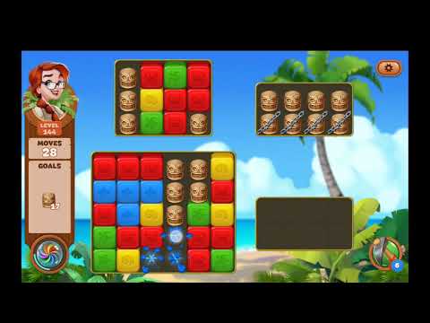 Lost Island Blast Adventure Level 144 NO BOOSTERS - A S GAMING