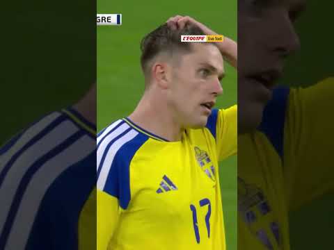 ❌​ La Suède frustrée par la Grèce malgré un but de Viktor Gyökeres #football #suède #shorts
