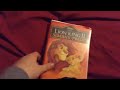 My The Lion King VHS Collection