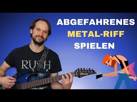 Gitarren Metal Riff - Triolen Übergänge