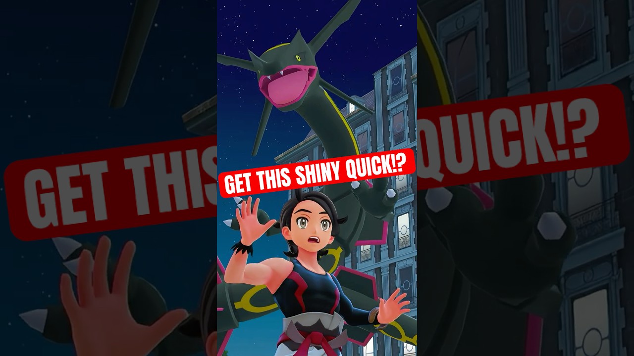 How To Get Shiny Rayquaza In Pokémon Legends ZA Absolutely FREE #pokemonlegendsza #rayquaza