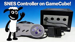 SNES Controller on the GameCube