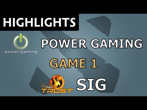 Power Gaming vs Signature.Dota2 [Game 1] Mr. Cat Invitational - Dota Highlights