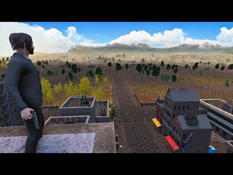 CAN JOHN WICK CHANGE THE FATE OF THE CITY? -WARHAMMER 40K -  Ultimate Epic Battle Simulator 2