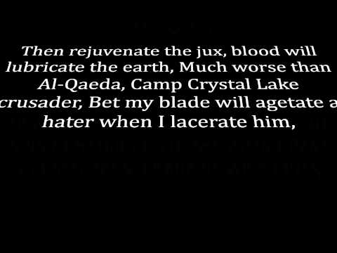 Necro x Kool G Rap (Feat. Mr. Hyde) - Wolf Eyes (On Screen Lyrics)