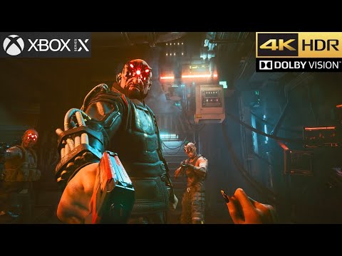 Cyberpunk 2077 (2.0) The Pickup - Meet the Maelstrom Gang  - Ray Tracing 4K Dolby Vision HDR