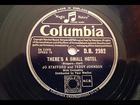 There's A Small Hotel - Jo Stafford