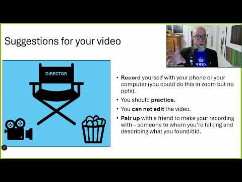 03 - InvertR - Assignment 1 - Dispersal - making your video