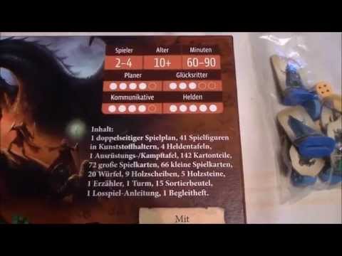 Brettspiel: Die Legende von Andor - vom Kosmos Verlag - Übersicht / Kurzüberblick Teil #01