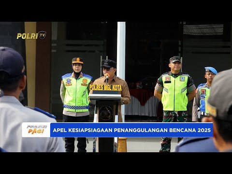 POLRES MAGELANG KOTA GELAR APEL KESIAPSIAGAAN PENANGGULANGAN BENCANA TAHUN 2025
