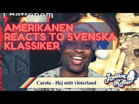 Amerikanen Reacts To Svenska Klassiker: Carola - Hej mitt vinterland