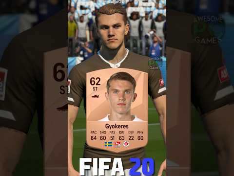 🇸🇪 VIKTOR GYOKERES fifa evolution (19-25) #eafc25 #fc25 #fifa #gyokeres #sweden #sporting