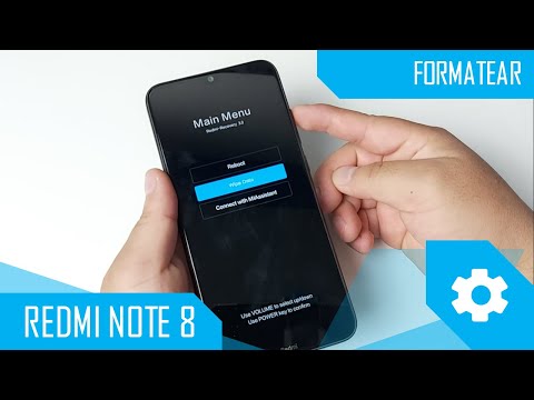 Format Xiaomi Redmi Note 8