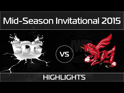 [Highlights] EDG vs AHQ Game 2 | EDward Gaming vs ahq e-Sports Club (09.05.2015) [MSI 2015]