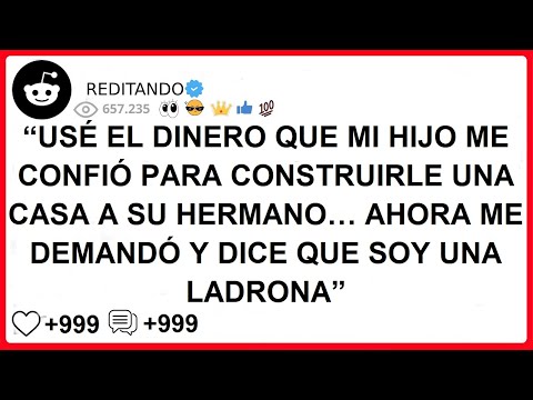 “I used the money my son entrusted to me to build a house for his brother… now he’s sued me and s...