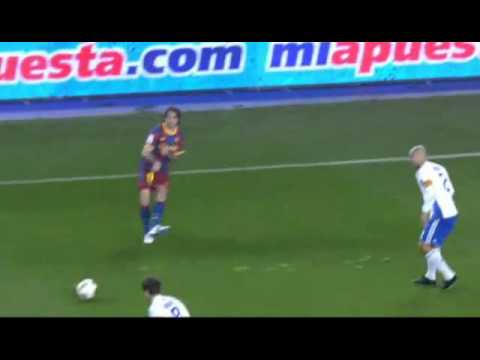FC Barcelona Tiki Taka vs Real Zaragoza (32 passes)