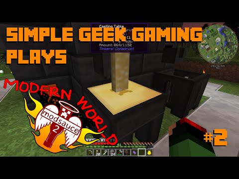 Modern World Modsauce 2 SMP Ep.2: New Armour & Tools