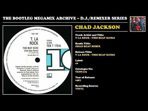 CHAD JACKSON * T LA ROCK - THIS BEAT KICKS REMIX * 10 Records TENT179 * 1987