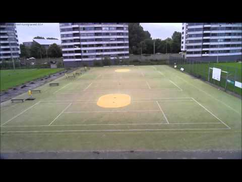 Kunstgrasveld HKV/Ons Eibernest week 1