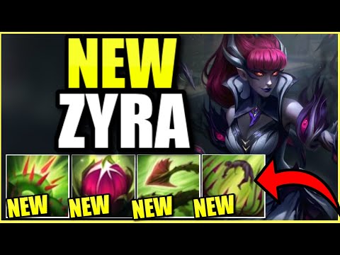 NEW SKIN!!!  Wait... Zyra is hot now?!?! - (Crime City Nightmare Zyra)