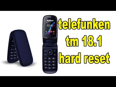 telefunken tm 18.1 hard reset