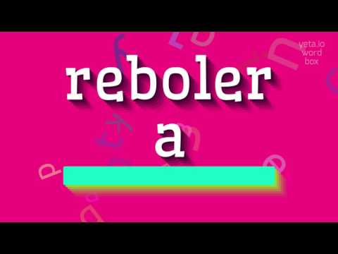 How to say "rebolera"! (High Quality Voices)
