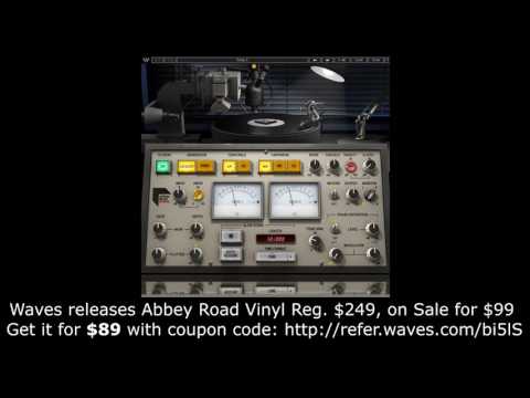 Waves releases Abbey Road Vinyl - Reg. $249, Sale $99, Coupon Link $89
