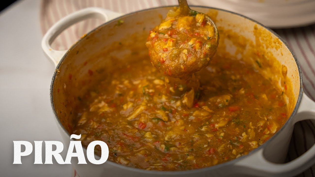 PIRÃO DE PEIXE PERFEITO!