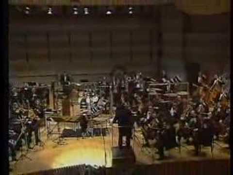 Nebojsa Jovan Zivkovic  performs his percussion concerto no.1