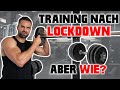 Training nach LANGER PAUSE? (Gewichtswahl, Plan & Ernährung)